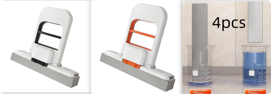 MiniMop Pro – Foldable Handheld Sponge Mop for Kitchen, Bathroom & More