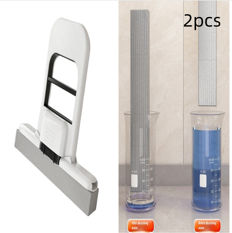 MiniMop Pro – Foldable Handheld Sponge Mop for Kitchen, Bathroom & More